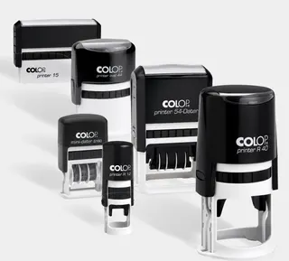 Colop stamp range: Printer, Mini-Dater and date stamps