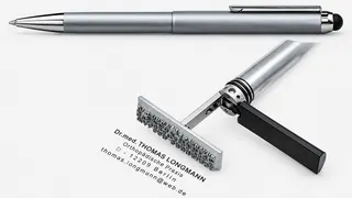 Heri Stamp & Touch stamp pen and its stamp plate