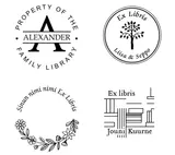 Ex libris sample design