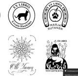 Ex libris sample design