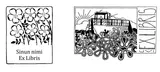 Ex libris sample design