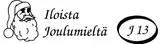 J 13: Iloista Joulumieltä