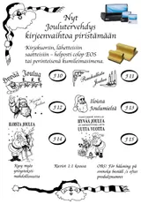 Christmas greeting stamp designs J 10–J 15