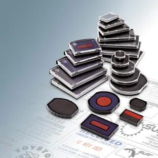 Stamp and ink pads